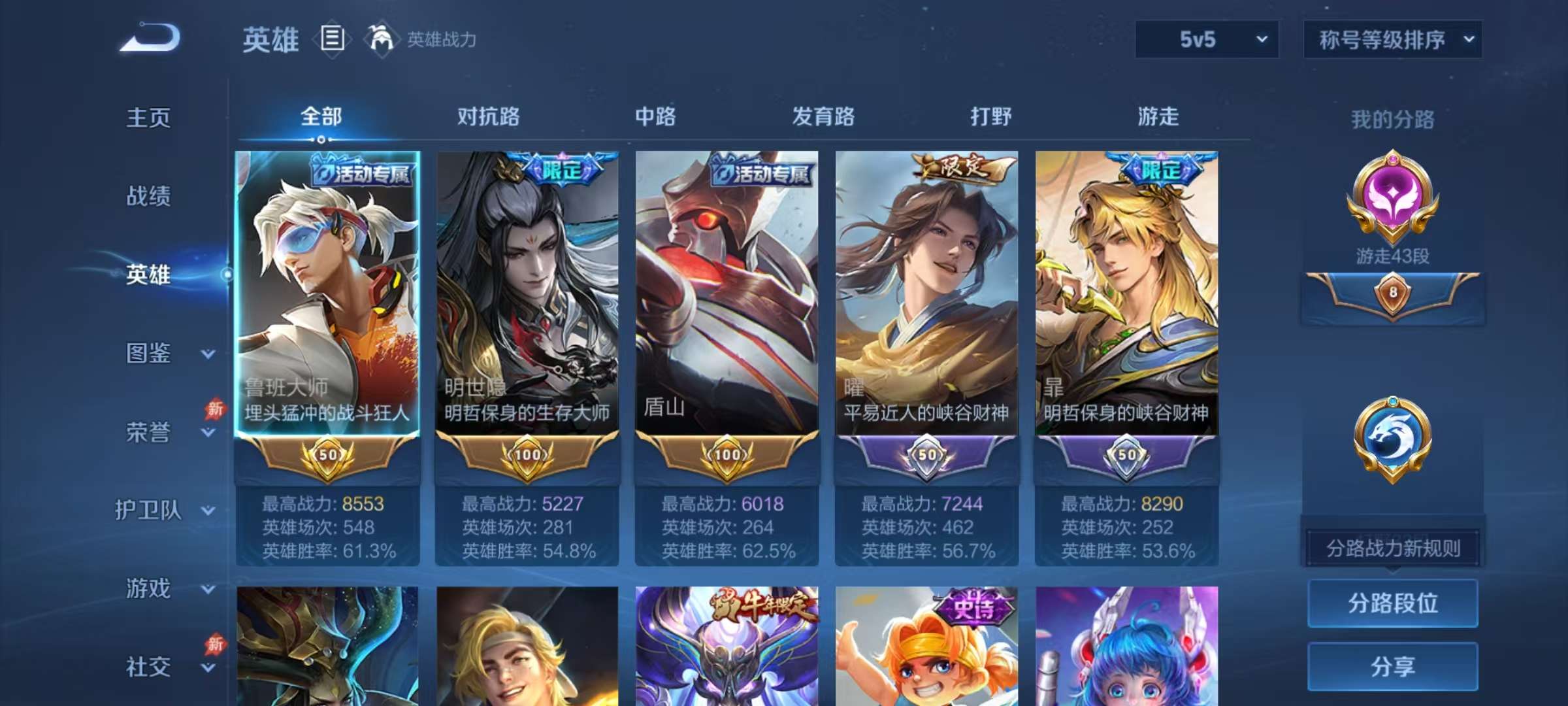 WZLX4358407王者荣耀账号详情图2