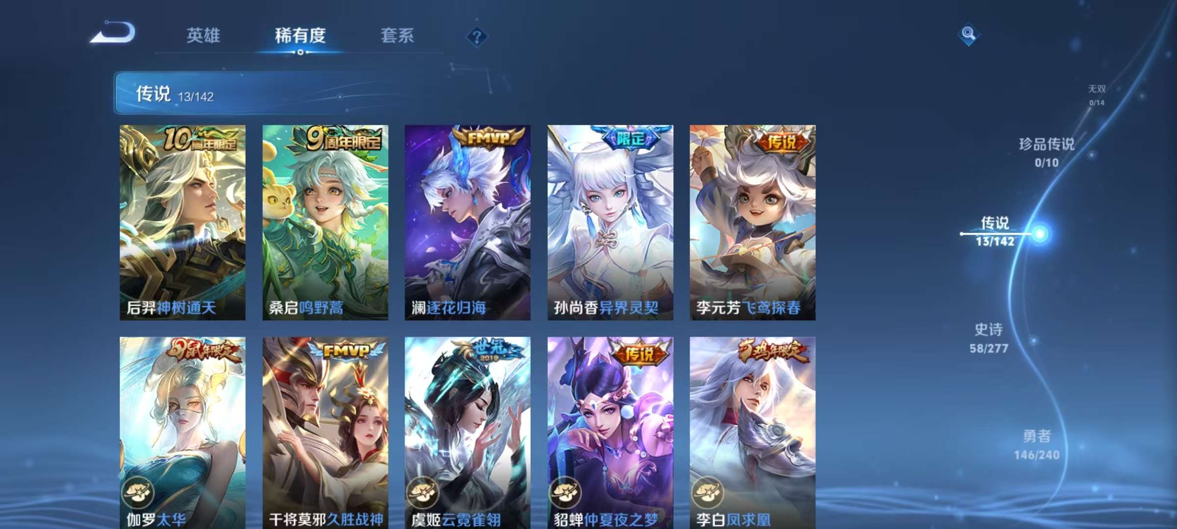 WZLX4360564王者荣耀账号详情图3