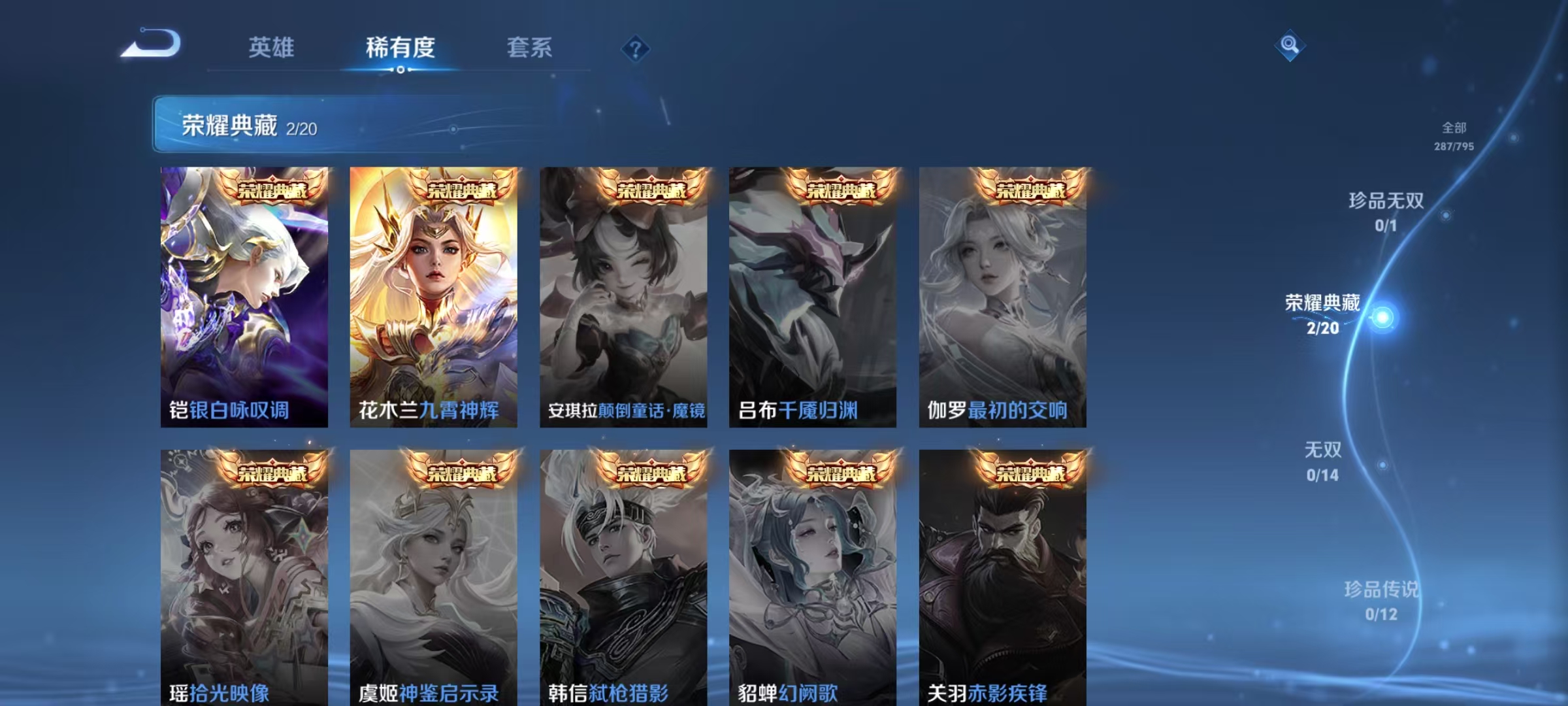 WZLX4360320王者荣耀账号详情图3