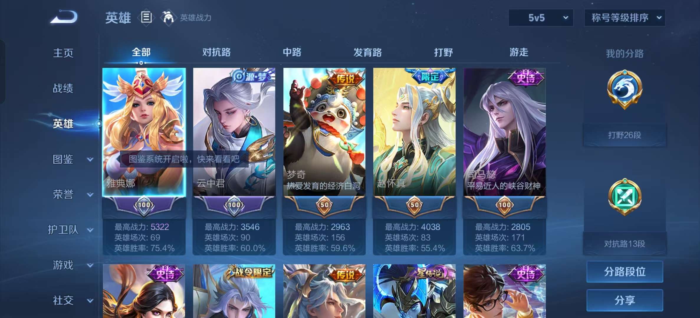 WZLX4360772王者荣耀账号详情图2