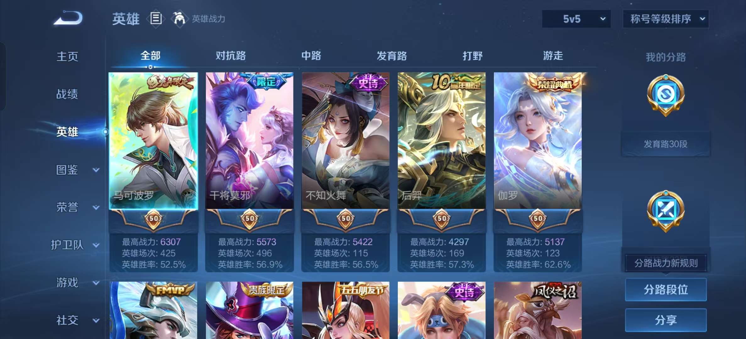WZLX4364894王者荣耀账号详情图2
