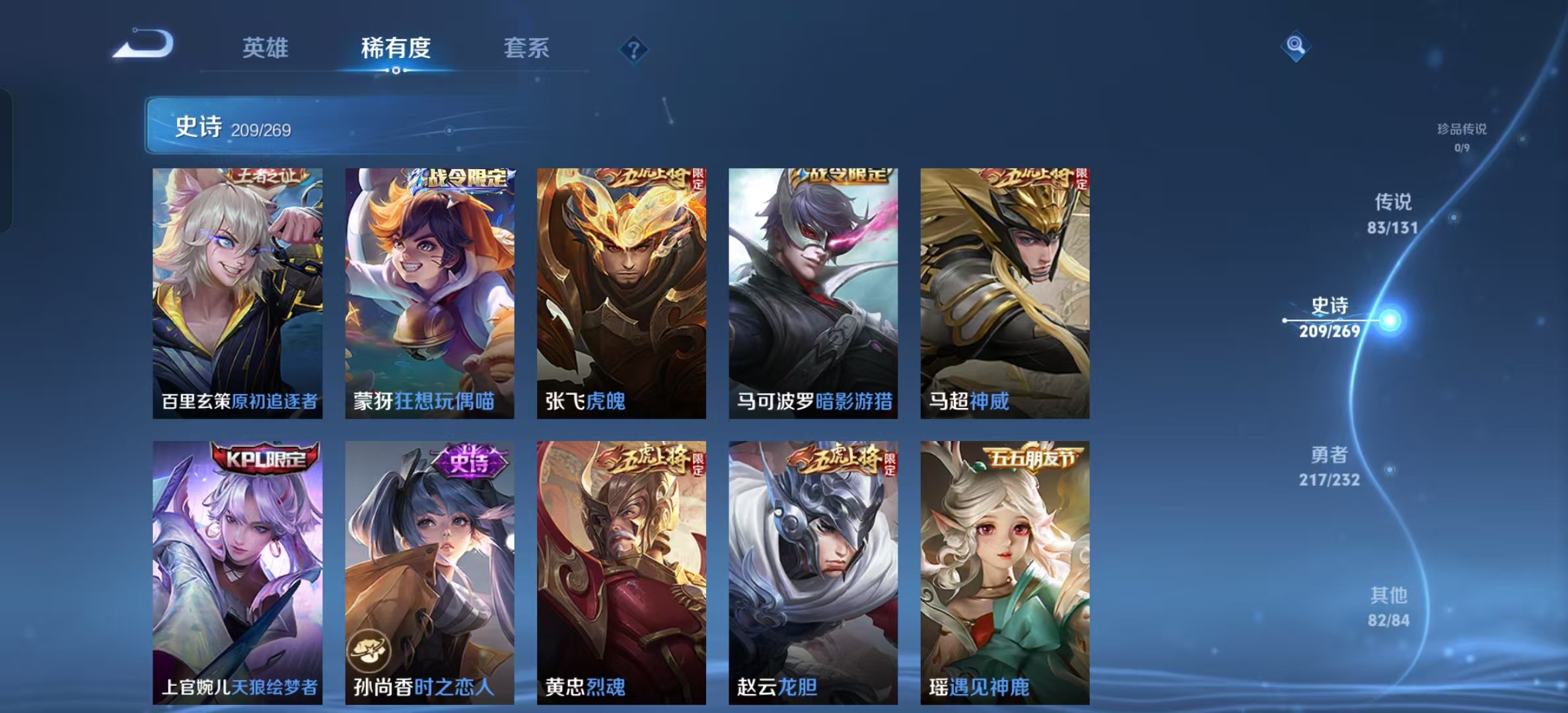 WZLX4360612王者荣耀账号详情图24