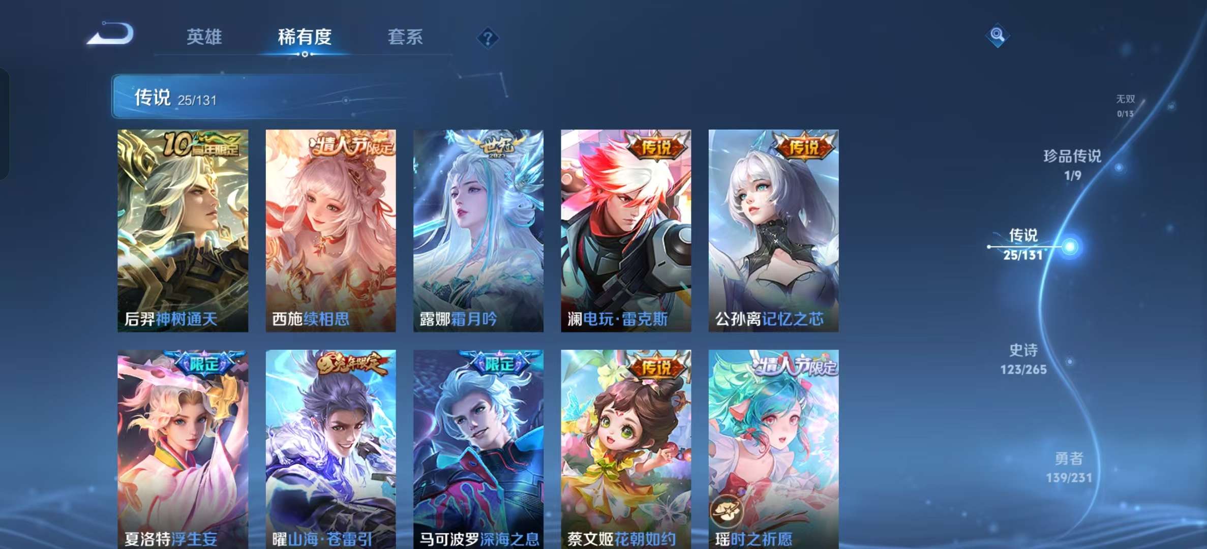 WZLX4360550王者荣耀账号详情图6