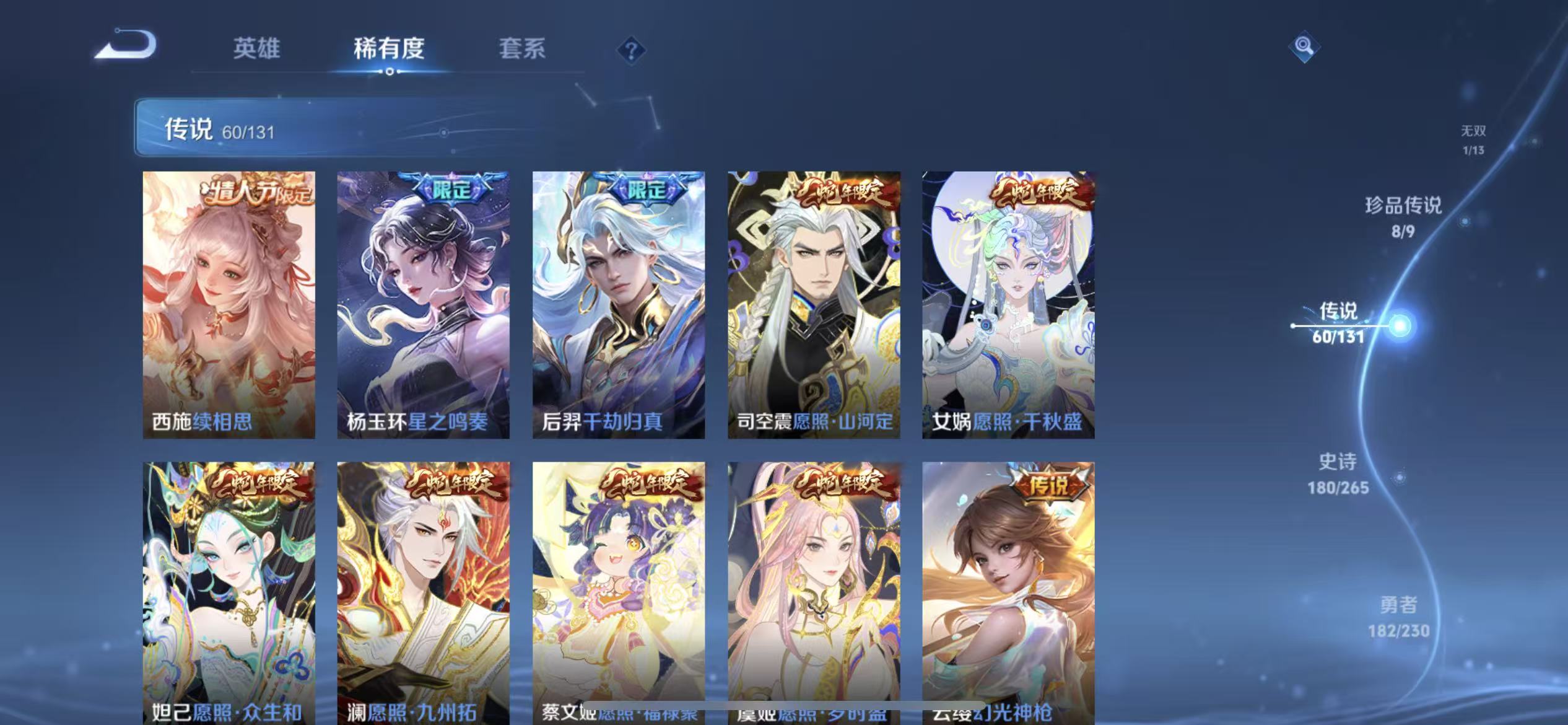 WZLX4360206王者荣耀账号详情图6