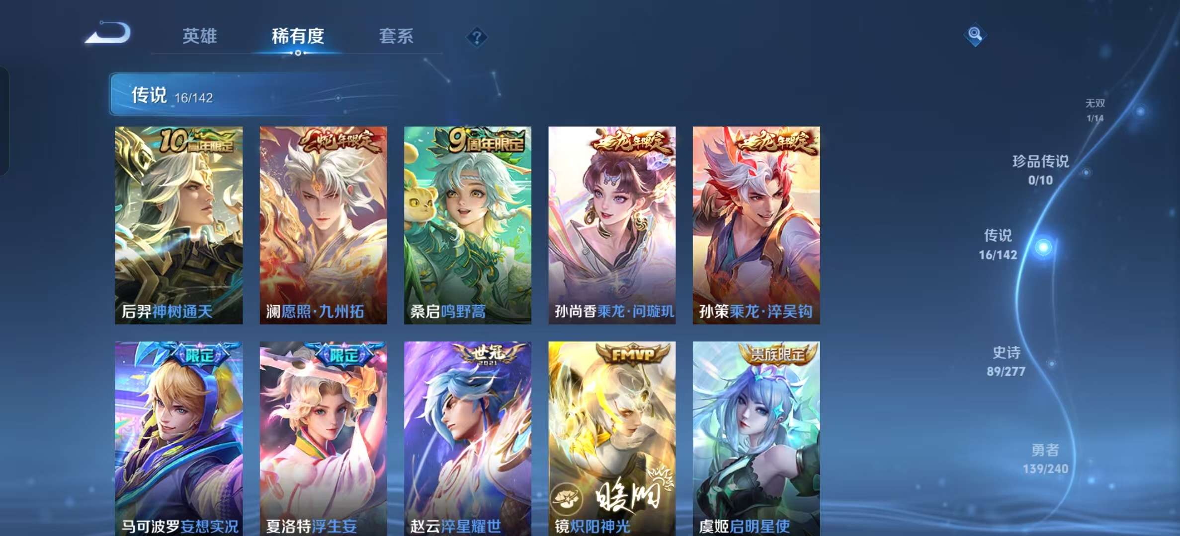 WZLX4360620王者荣耀账号详情图5