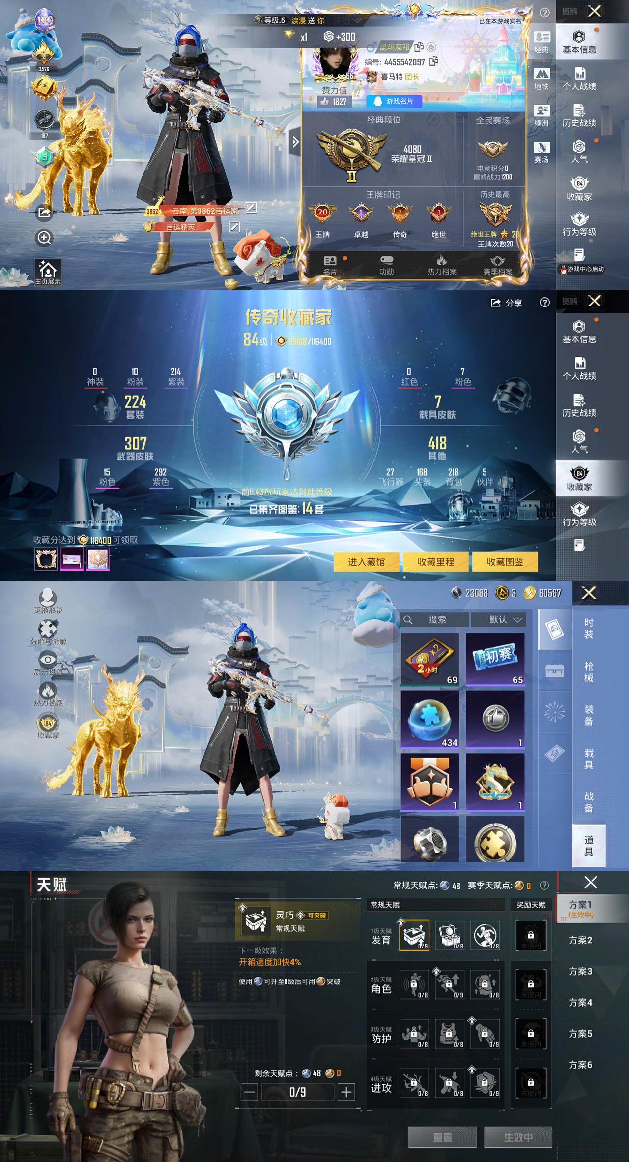 HPLX4215043和平精英账号详情图1 HPLX4215043和平精英账号详情图1