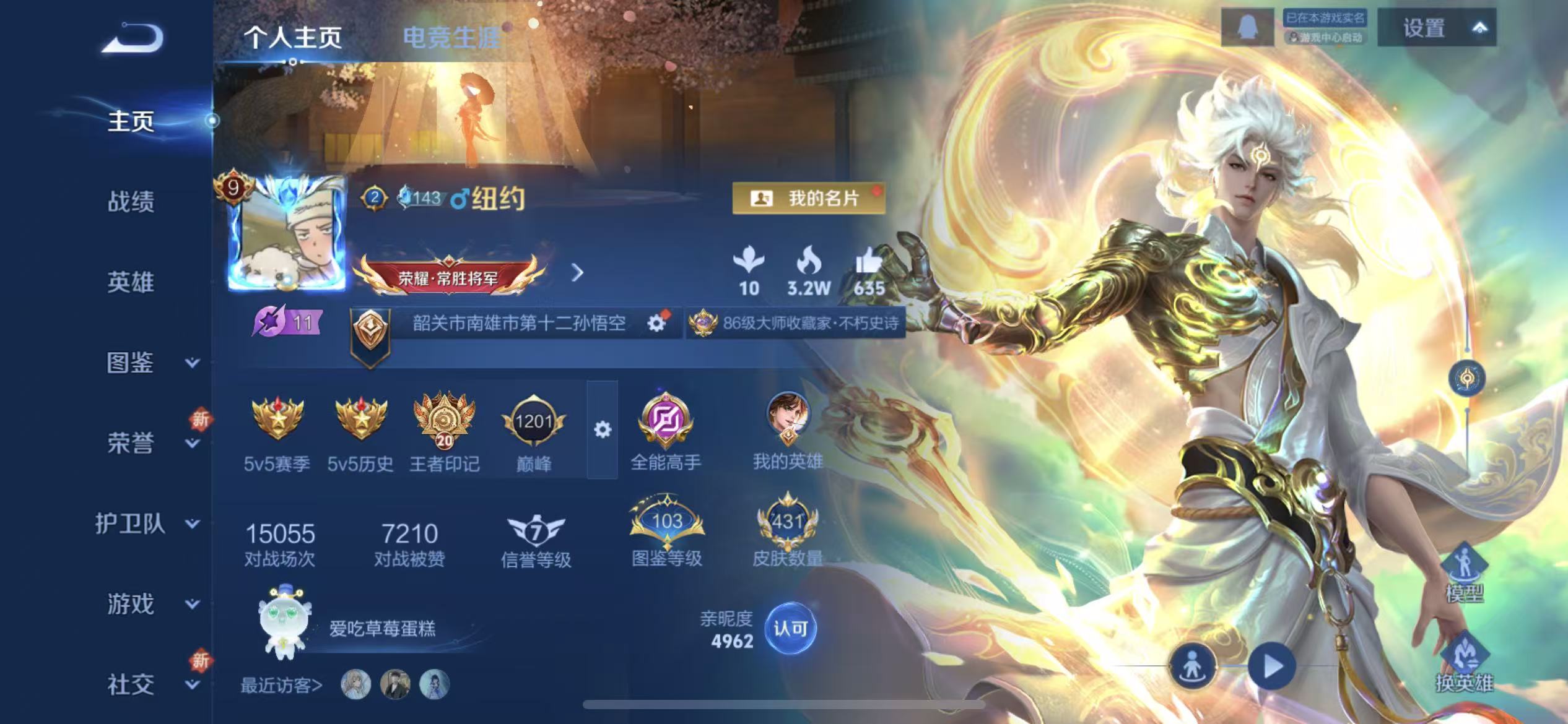WZLX4360543王者荣耀账号详情图1