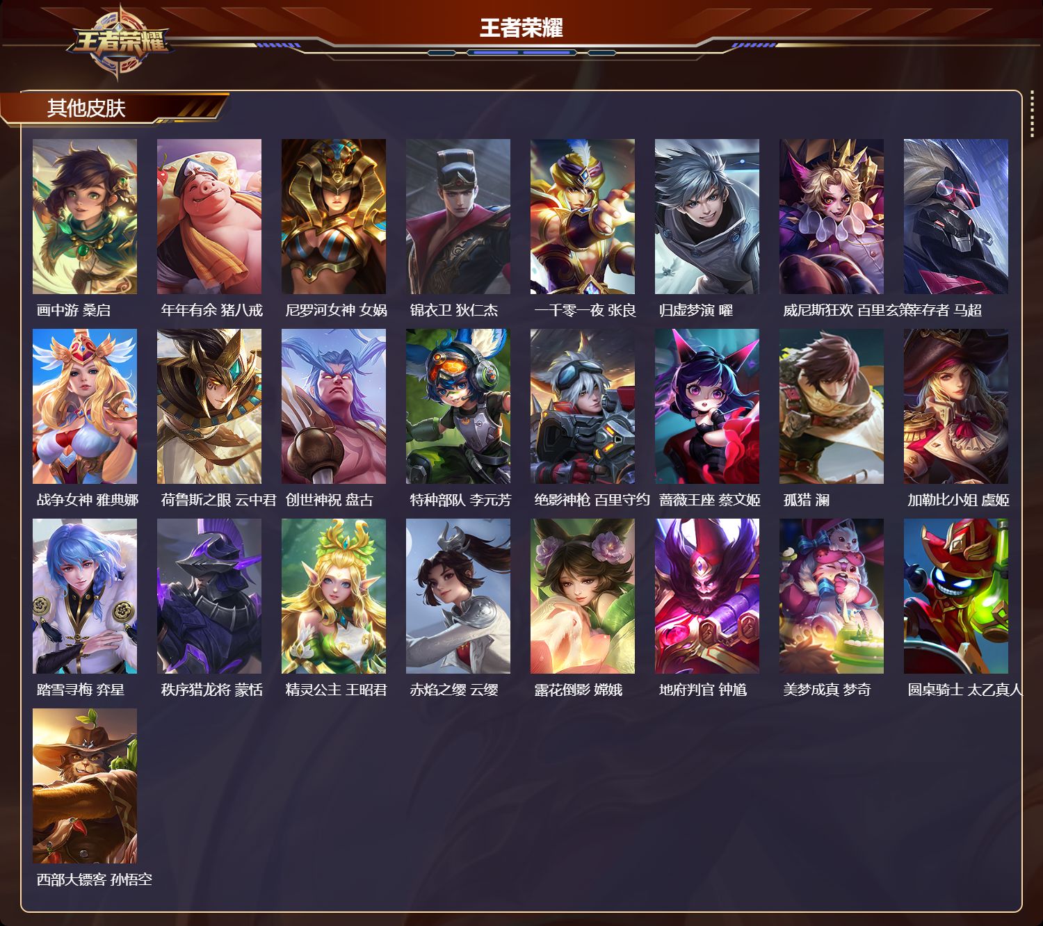 WZQM4363038王者荣耀账号详情图7