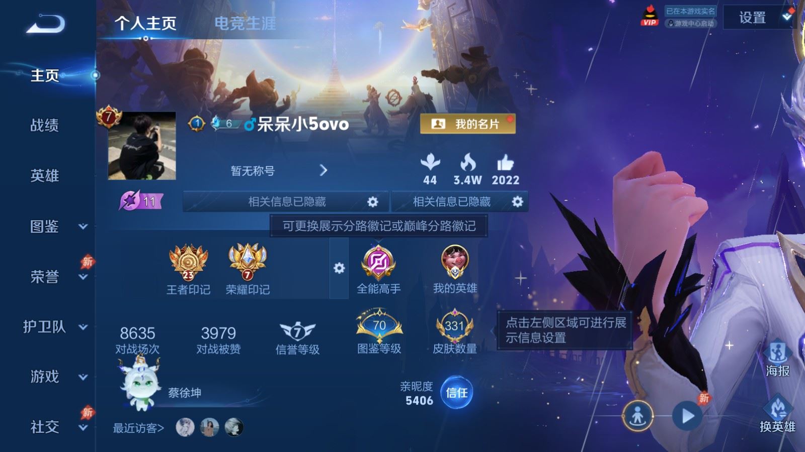 WZCMW4385645王者荣耀账号详情图1