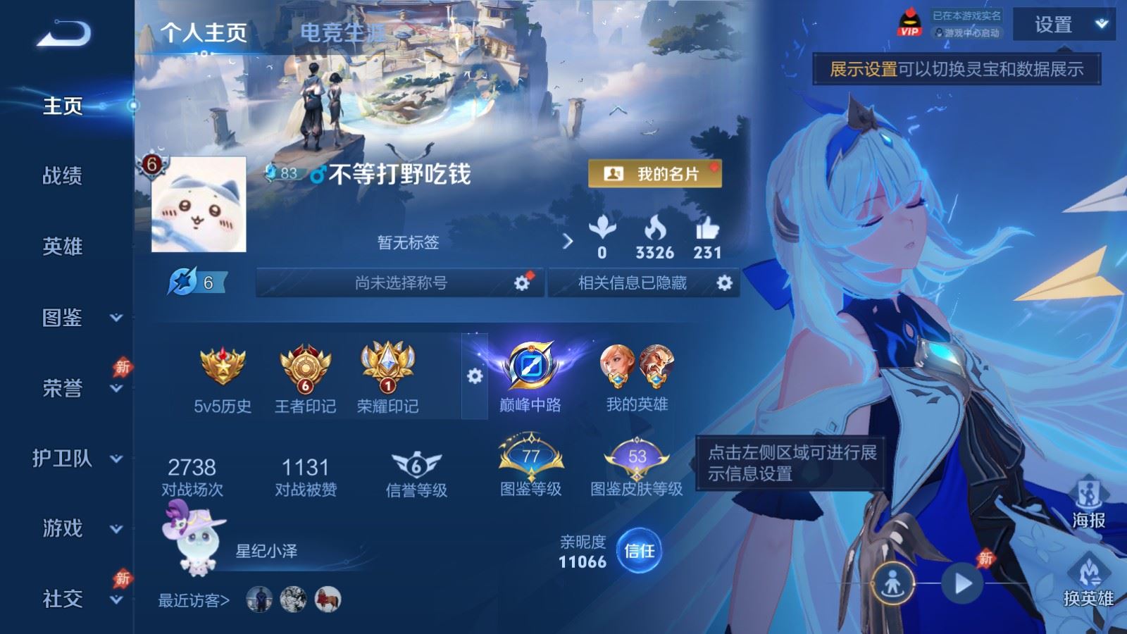 WZLX4455285王者荣耀账号详情图1 WZLX4455285王者荣耀账号详情图1