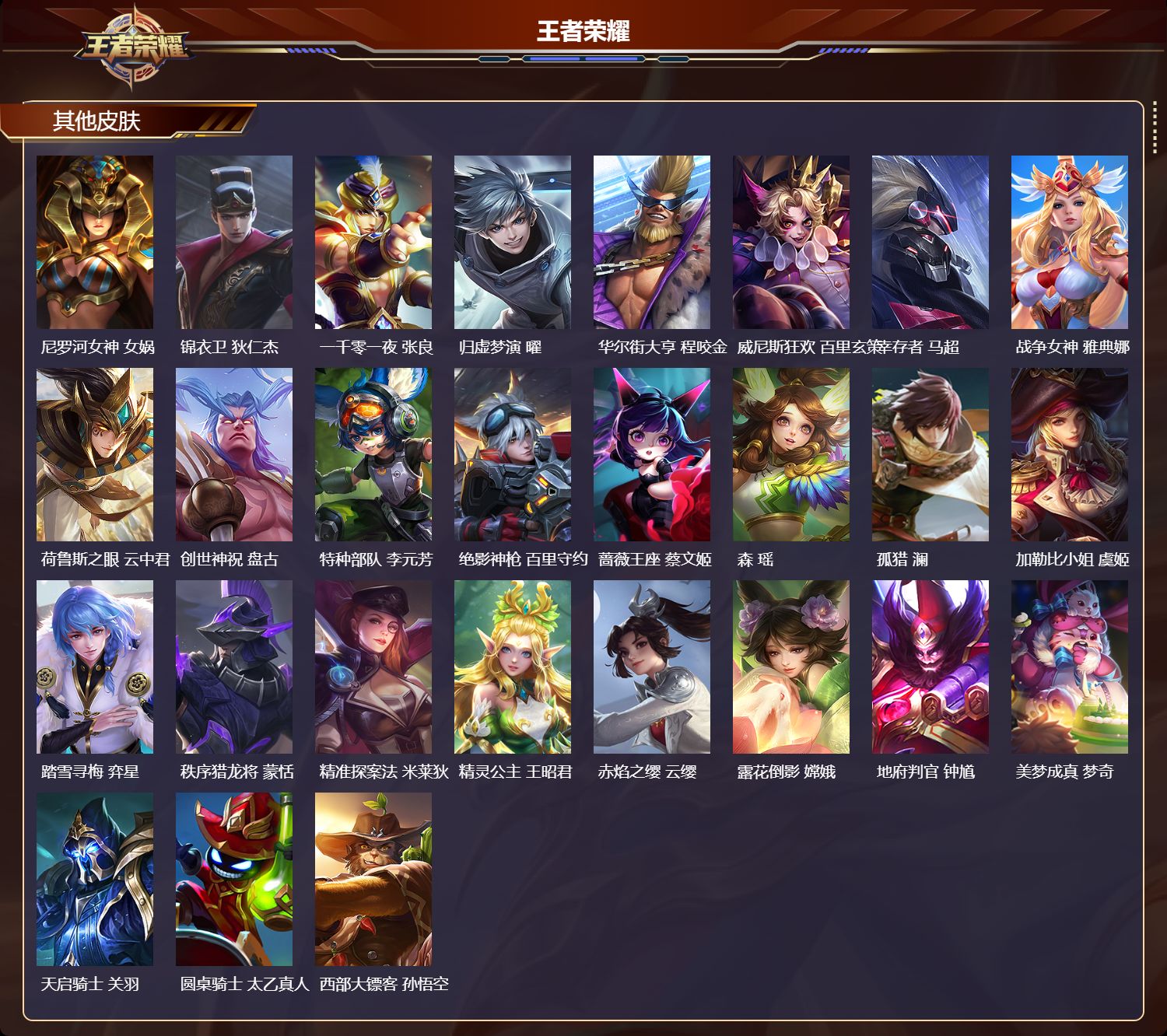 WZLX4458230王者荣耀账号详情图6