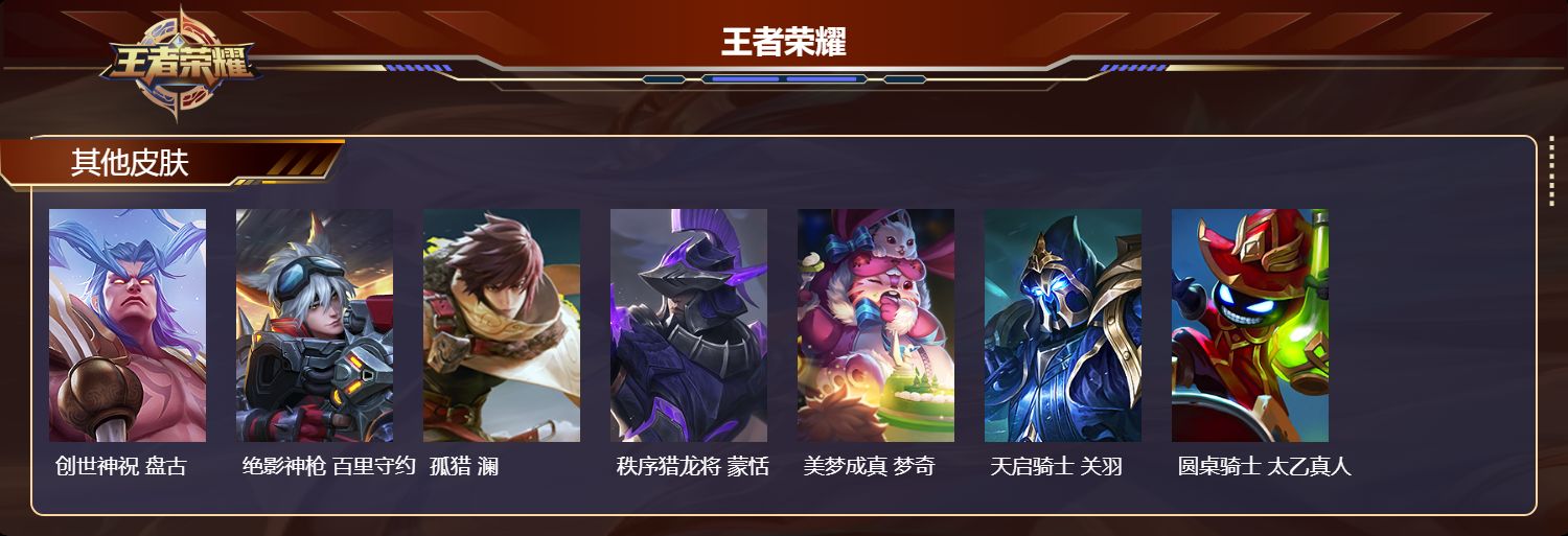 WZMK4421788王者荣耀账号详情图3 WZMK4421788王者荣耀账号详情图3