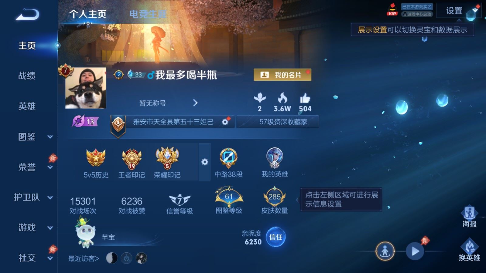 WZLX4461006王者荣耀账号详情图1 WZLX4461006王者荣耀账号详情图1