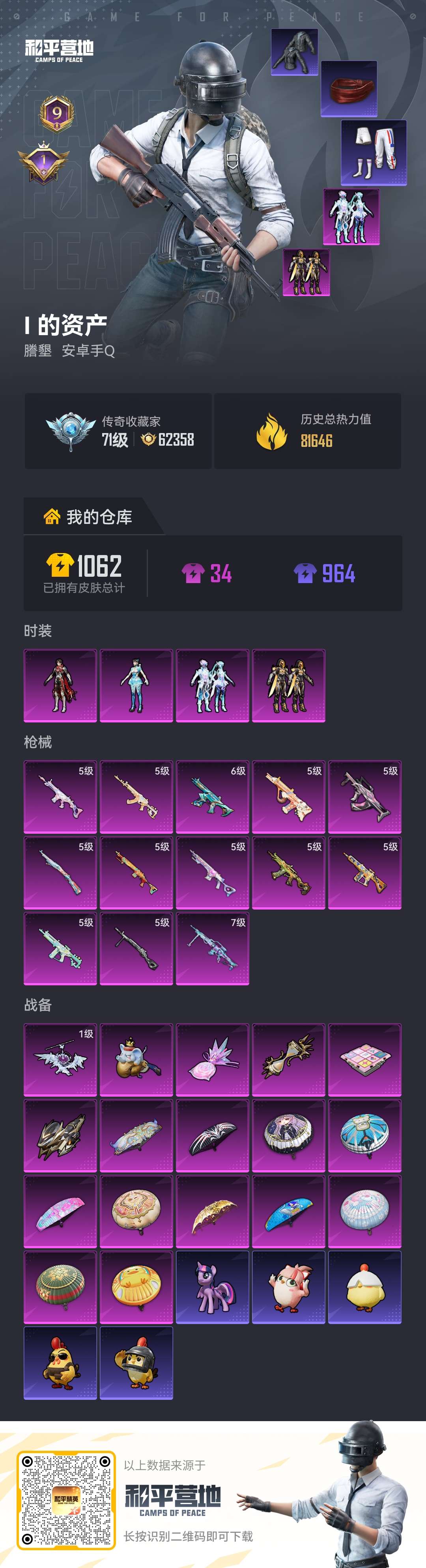HPLX4274678和平精英账号详情图1 HPLX4274678和平精英账号详情图1