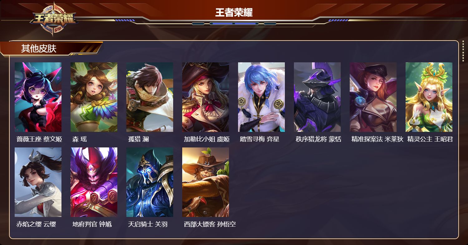 WZQM4426168王者荣耀账号详情图5 WZQM4426168王者荣耀账号详情图5