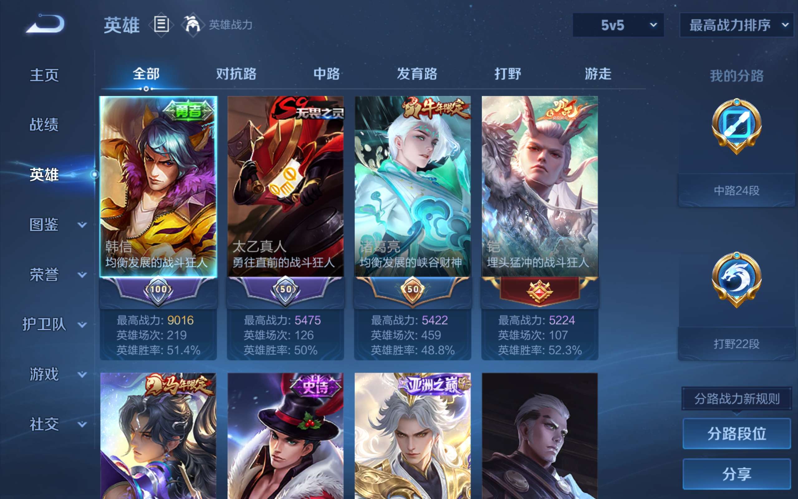 WZLX4469765王者荣耀账号详情图2