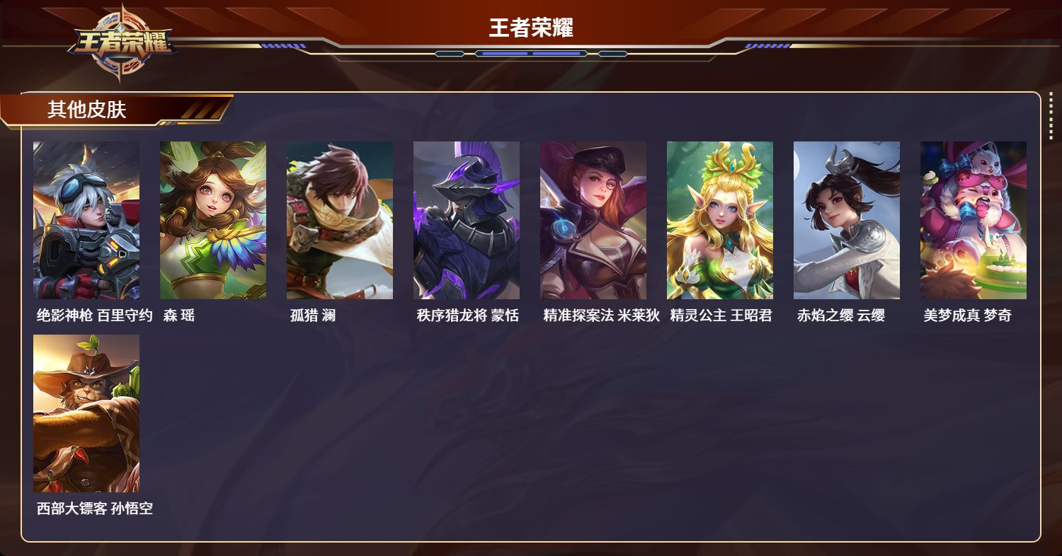 WZLX4470852王者荣耀账号详情图4 WZLX4470852王者荣耀账号详情图4