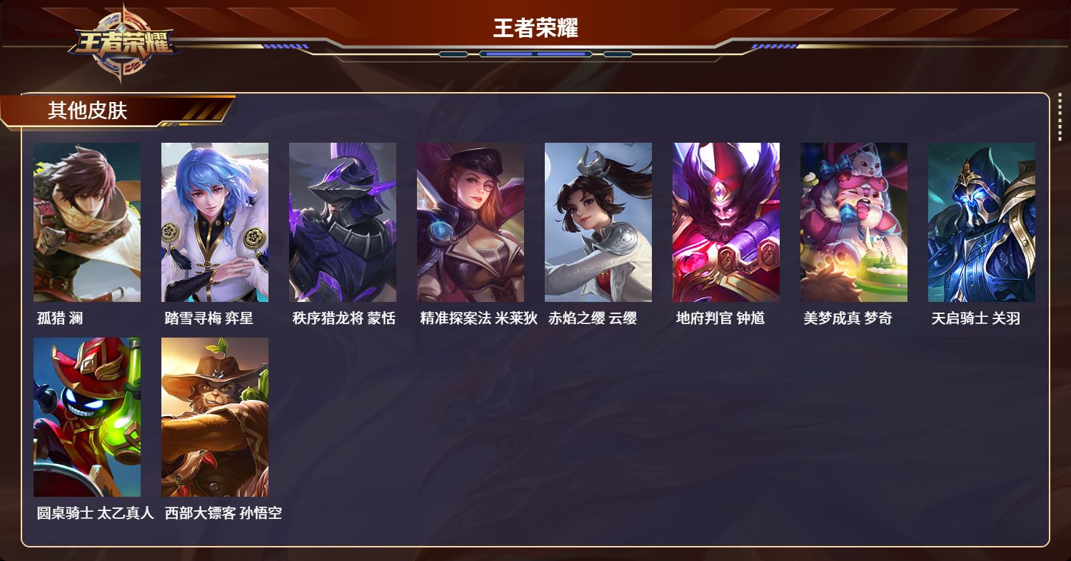 WZLX4224949王者荣耀账号详情图5 WZLX4224949王者荣耀账号详情图5