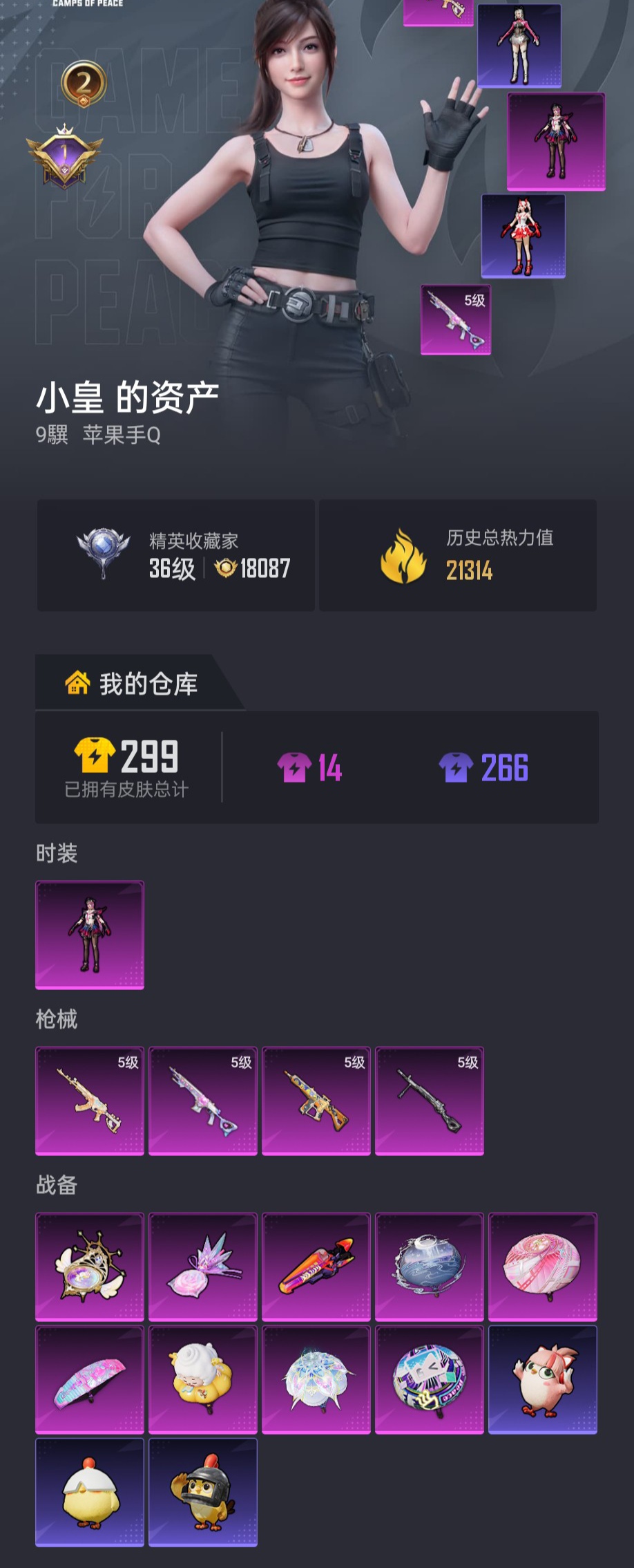 HPZM4246612和平精英账号详情图1 HPZM4246612和平精英账号详情图1