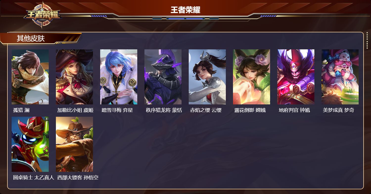 WZQM4413491王者荣耀账号详情图6