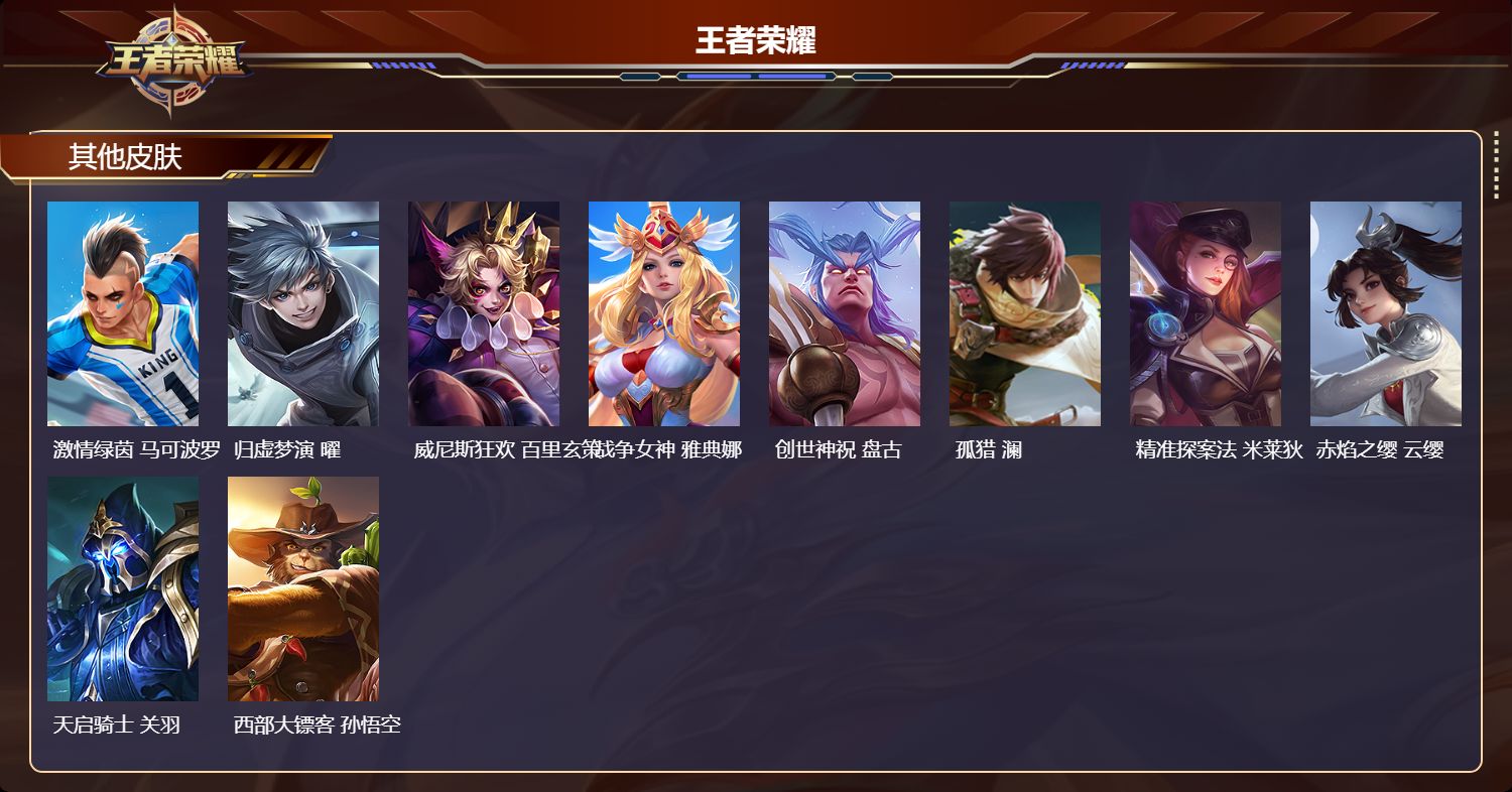 WZMK4413695王者荣耀账号详情图3 WZMK4413695王者荣耀账号详情图3
