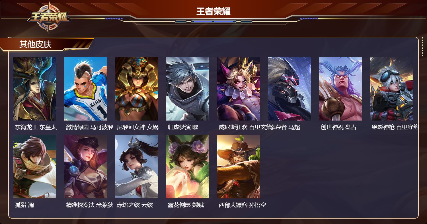 WZMK4414278王者荣耀账号详情图3 WZMK4414278王者荣耀账号详情图3