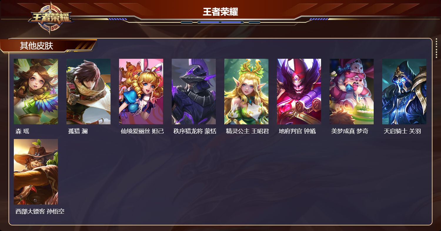 WZLX4505968王者荣耀账号详情图5 WZLX4505968王者荣耀账号详情图5