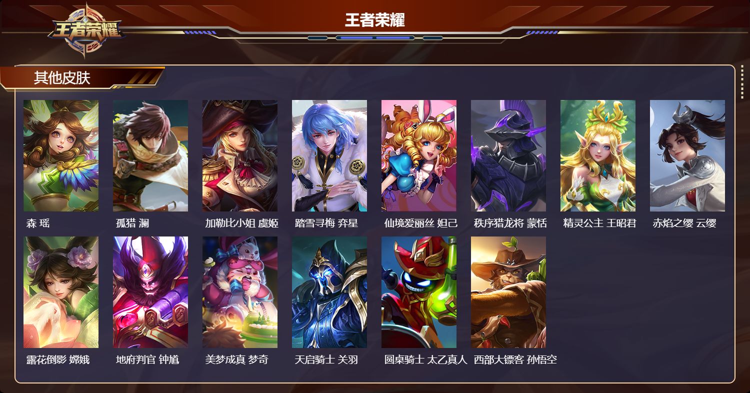 WZMK4476883王者荣耀账号详情图7 WZMK4476883王者荣耀账号详情图7