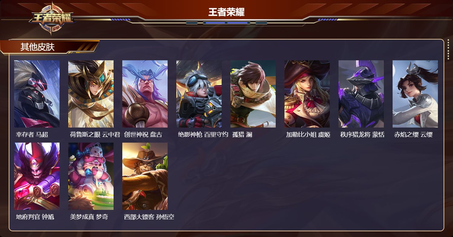 WZQM4483928王者荣耀账号详情图6 WZQM4483928王者荣耀账号详情图6