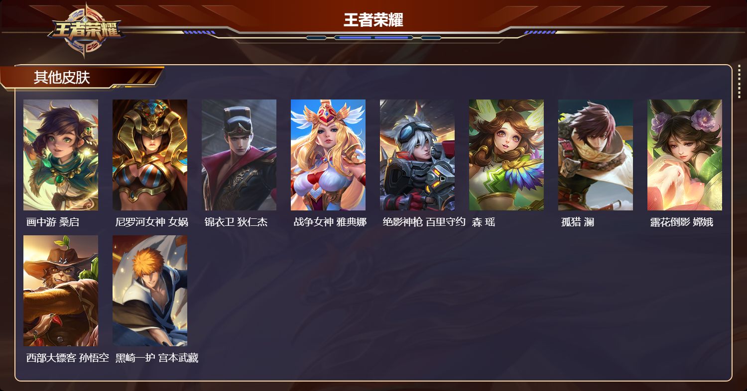 WZMK4488233王者荣耀账号详情图3 WZMK4488233王者荣耀账号详情图3