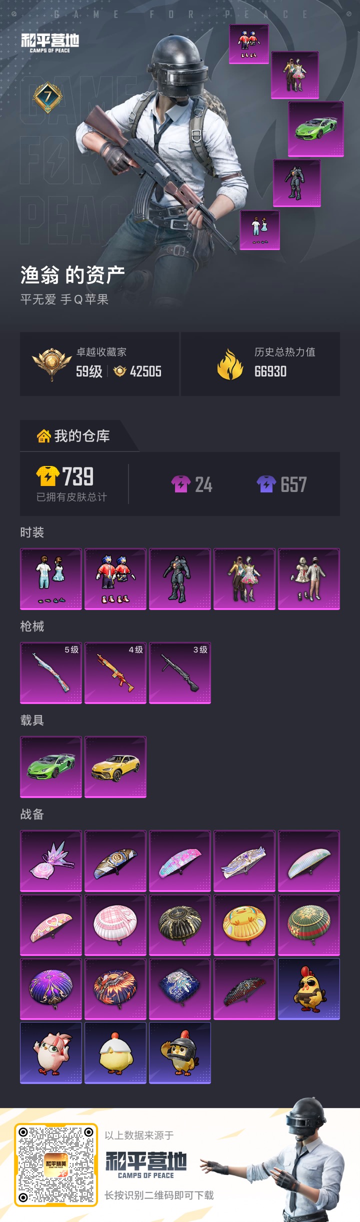 HPLX4304525和平精英账号详情图14 HPLX4304525和平精英账号详情图14