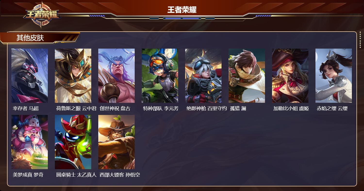 WZMK4490772王者荣耀账号详情图3 WZMK4490772王者荣耀账号详情图3