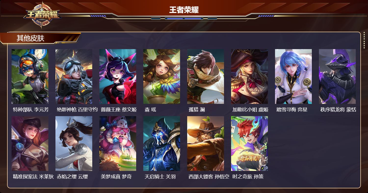 WZQM4490315王者荣耀账号详情图6 WZQM4490315王者荣耀账号详情图6