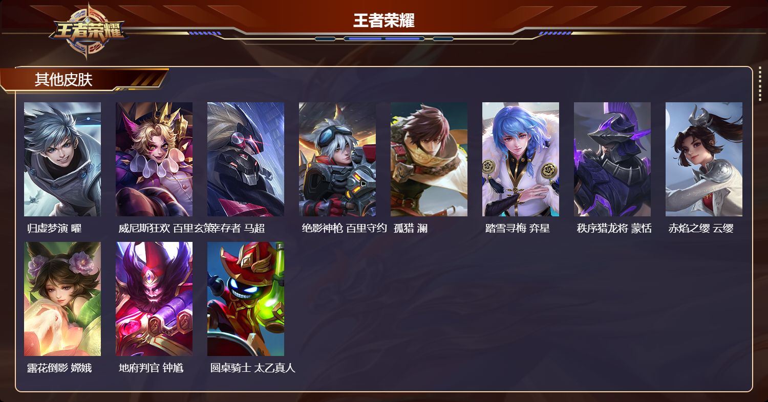 WZQM4490801王者荣耀账号详情图5 WZQM4490801王者荣耀账号详情图5