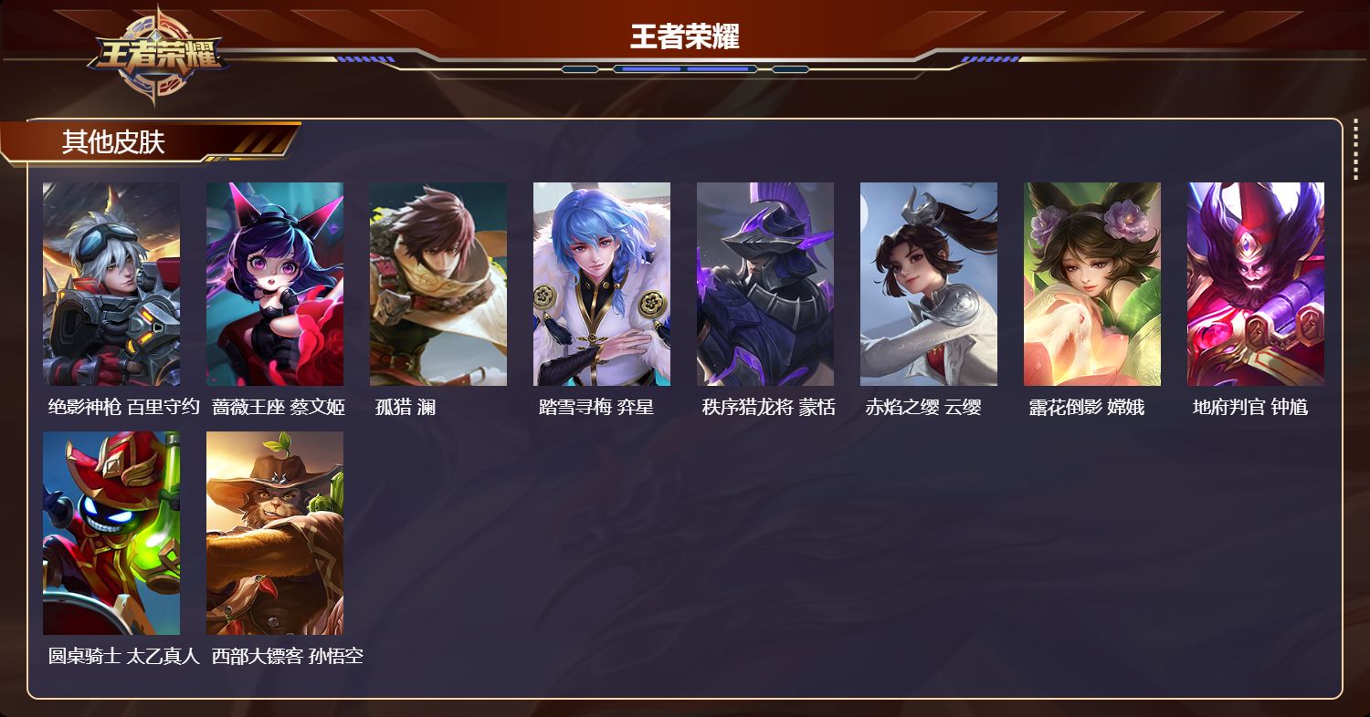 WZMK4490332王者荣耀账号详情图5 WZMK4490332王者荣耀账号详情图5