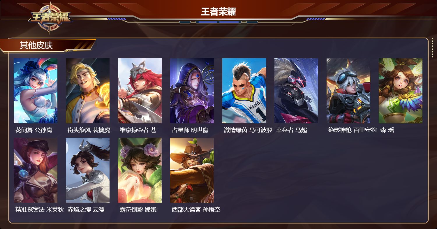 WZQM4493238王者荣耀账号详情图5 WZQM4493238王者荣耀账号详情图5