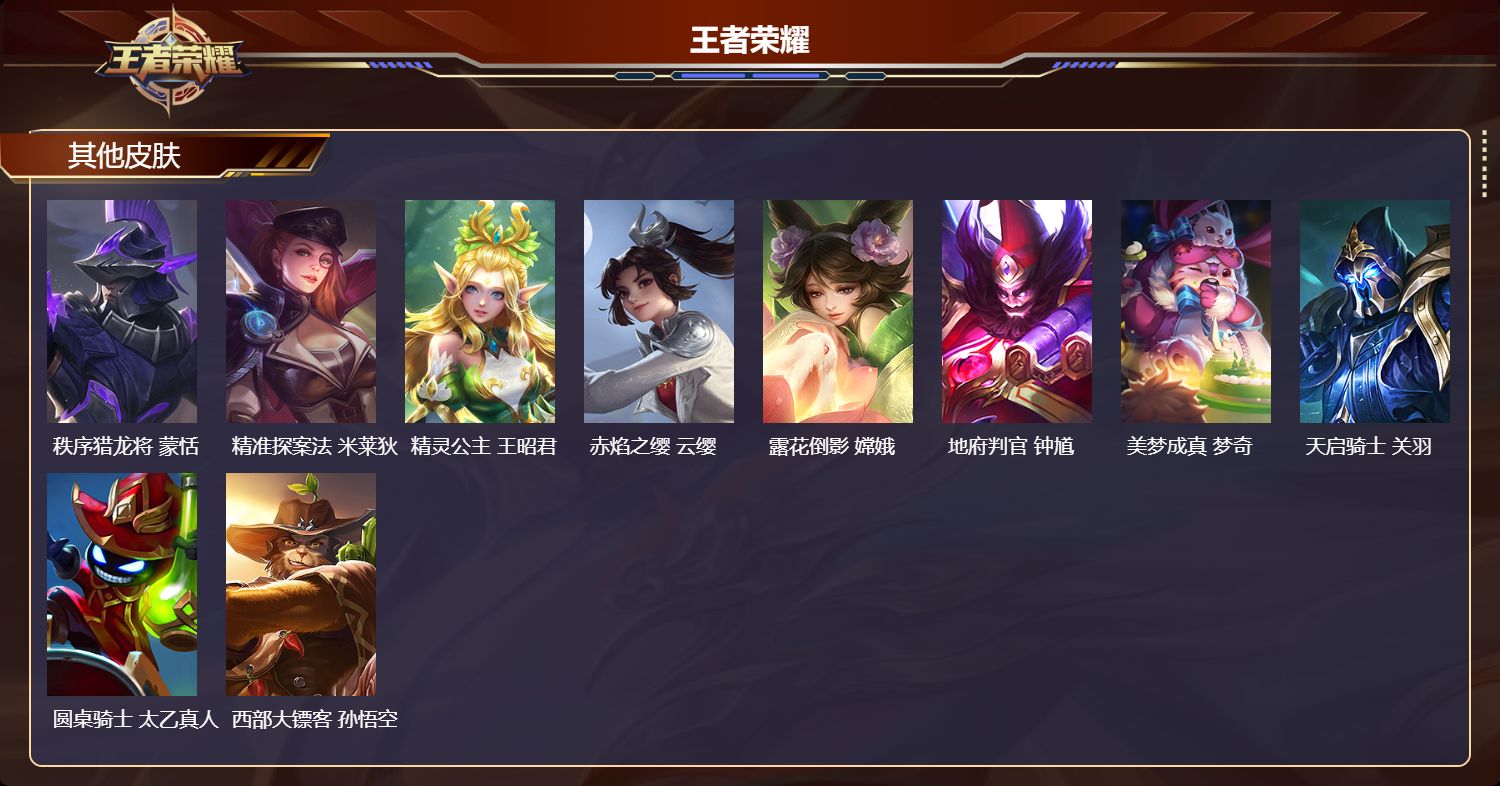 WZMK4490976王者荣耀账号详情图5 WZMK4490976王者荣耀账号详情图5