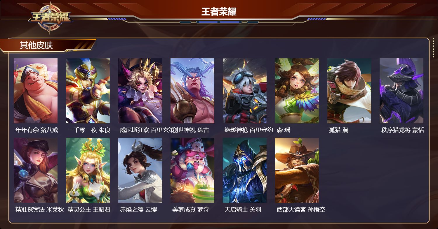 WZMK4491939王者荣耀账号详情图3 WZMK4491939王者荣耀账号详情图3