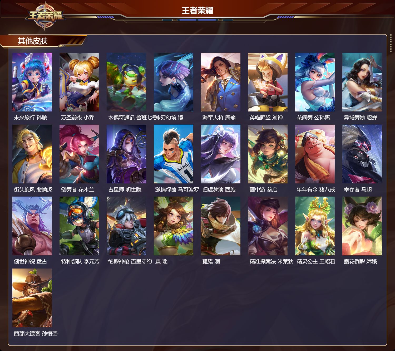 WZMK4495199王者荣耀账号详情图3