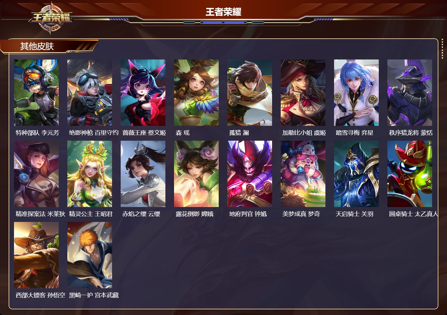 WZQM4495188王者荣耀账号详情图8