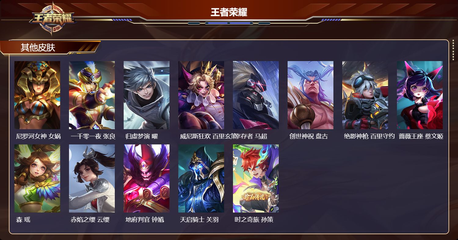 WZQM4494461王者荣耀账号详情图5 WZQM4494461王者荣耀账号详情图5