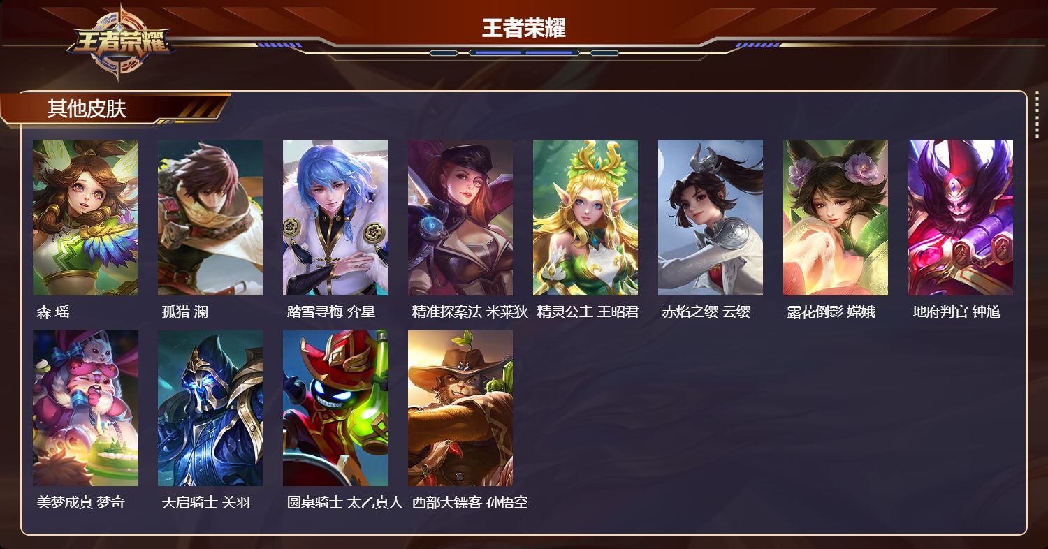 WZMK4504163王者荣耀账号详情图4 WZMK4504163王者荣耀账号详情图4