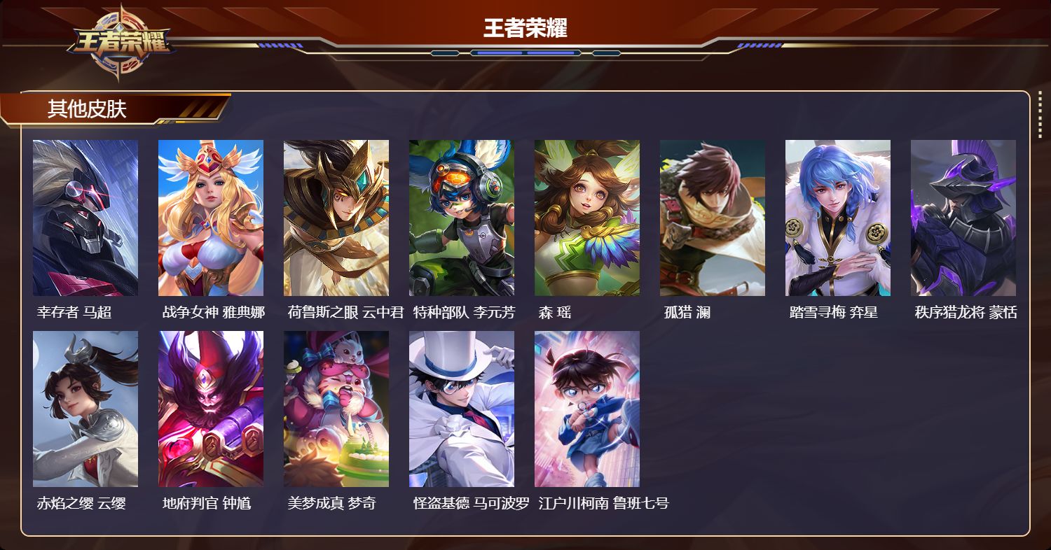 WZQM4503453王者荣耀账号详情图6 WZQM4503453王者荣耀账号详情图6