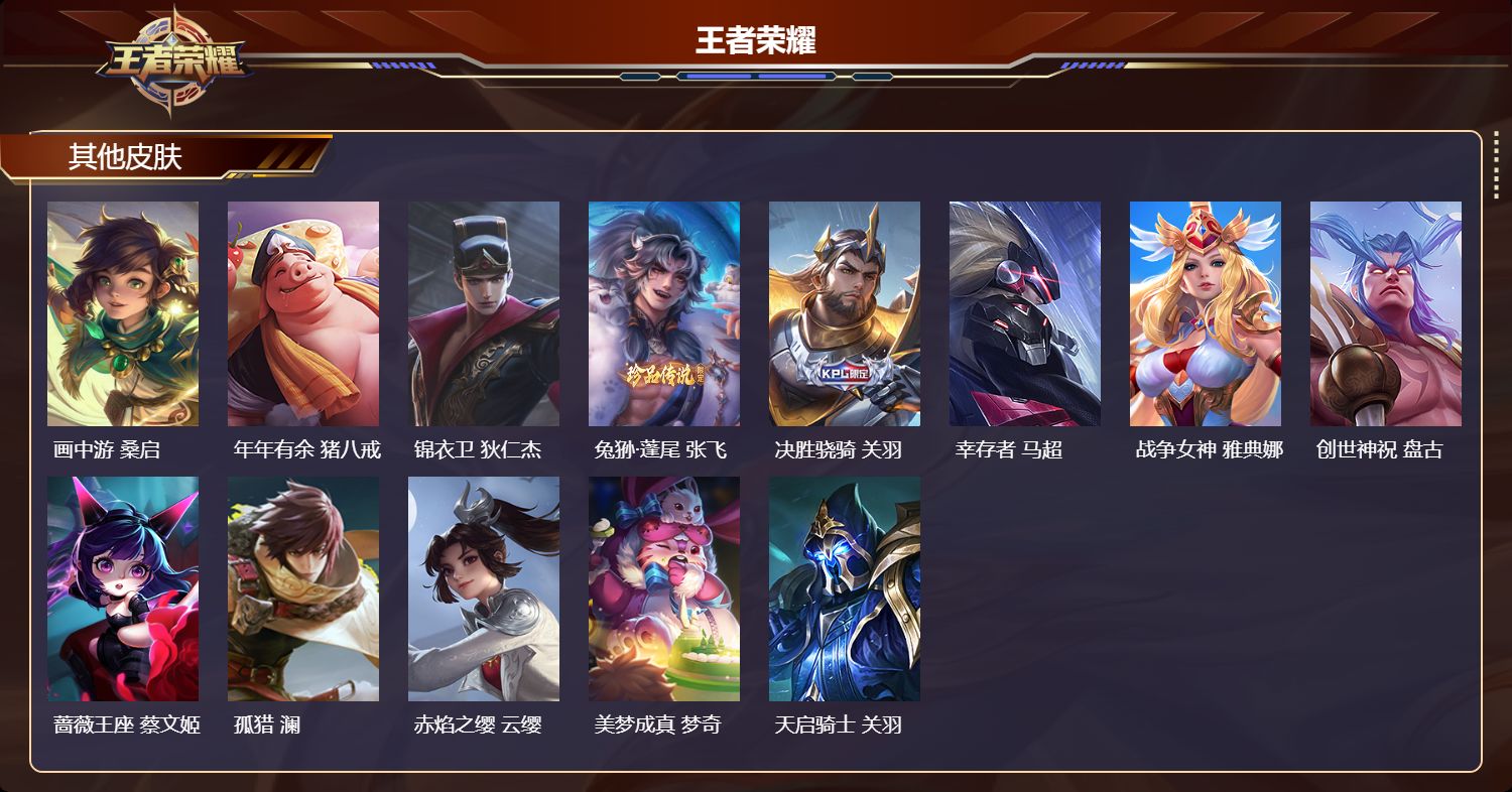 WZQM4503468王者荣耀账号详情图7 WZQM4503468王者荣耀账号详情图7
