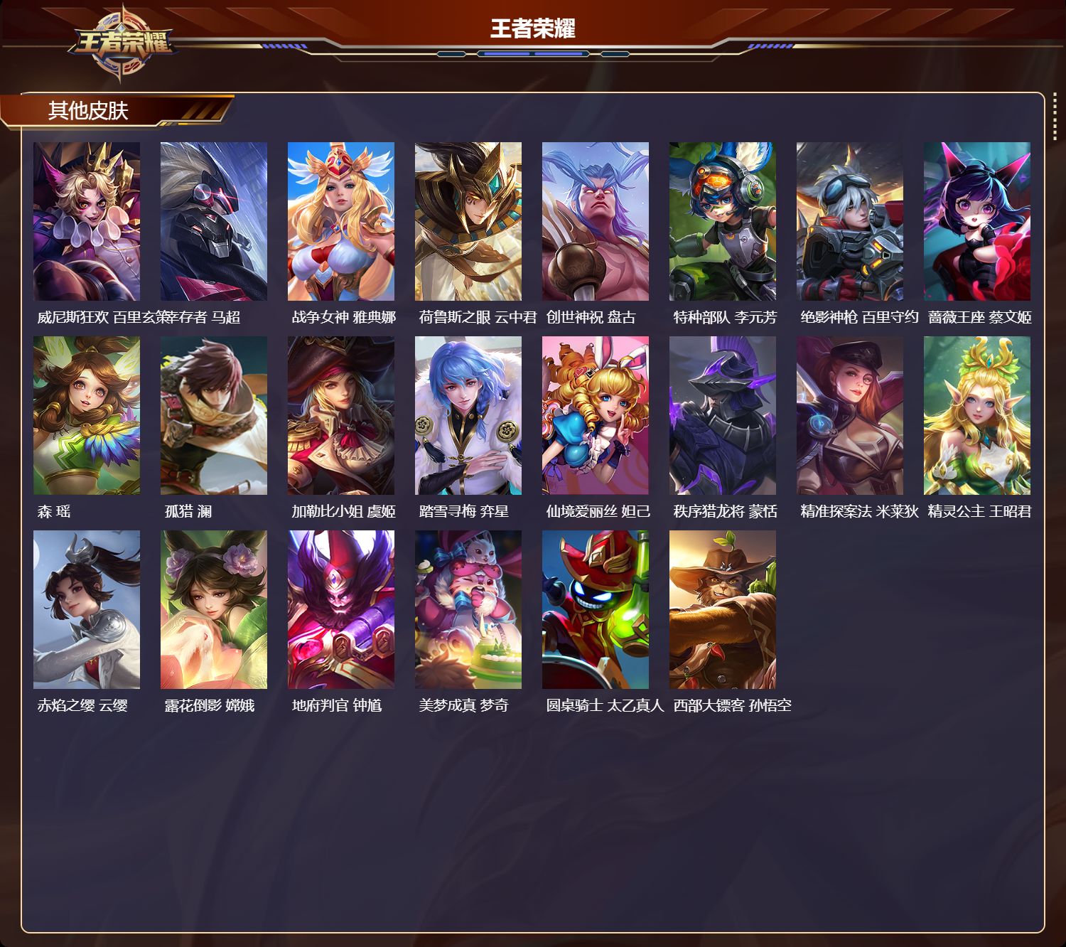 WZMK4504190王者荣耀账号详情图6