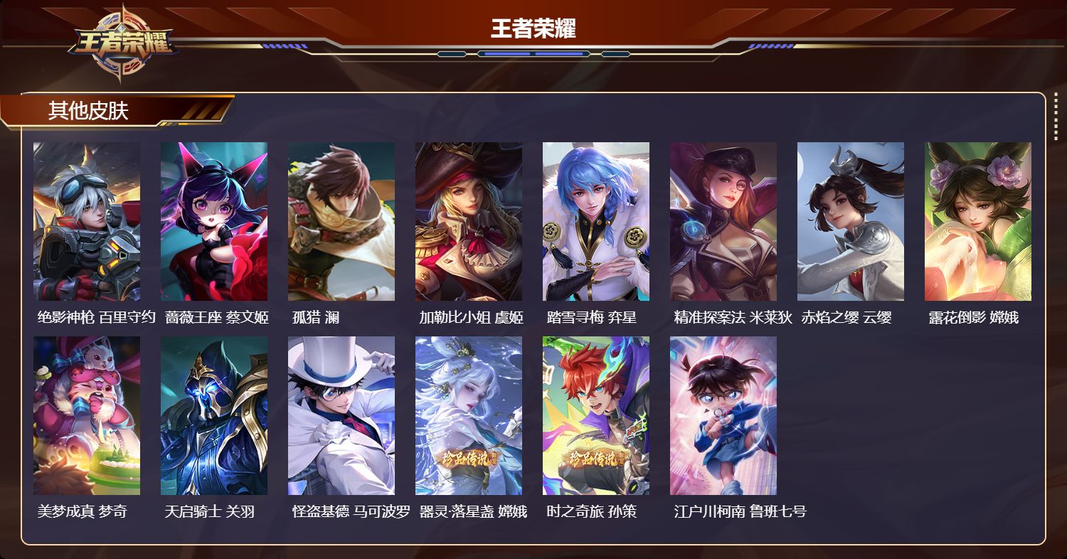 WZMK4504215王者荣耀账号详情图5 WZMK4504215王者荣耀账号详情图5