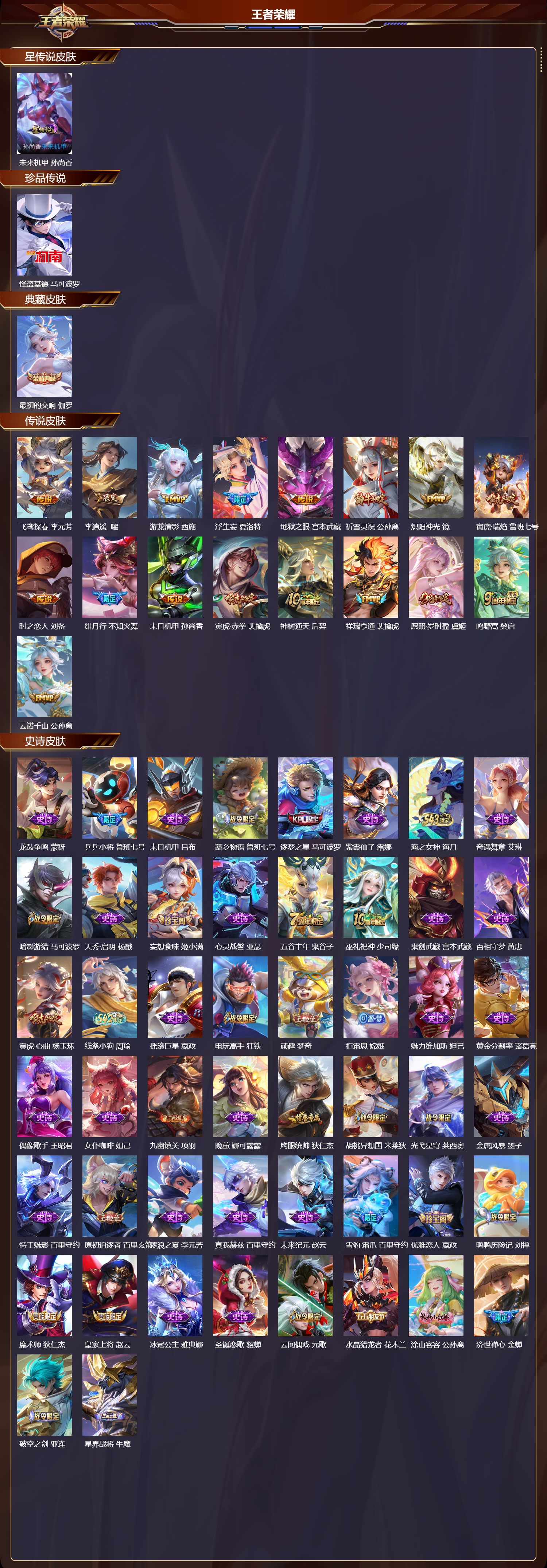 WZQM4507759王者荣耀账号详情图2 WZQM4507759王者荣耀账号详情图2