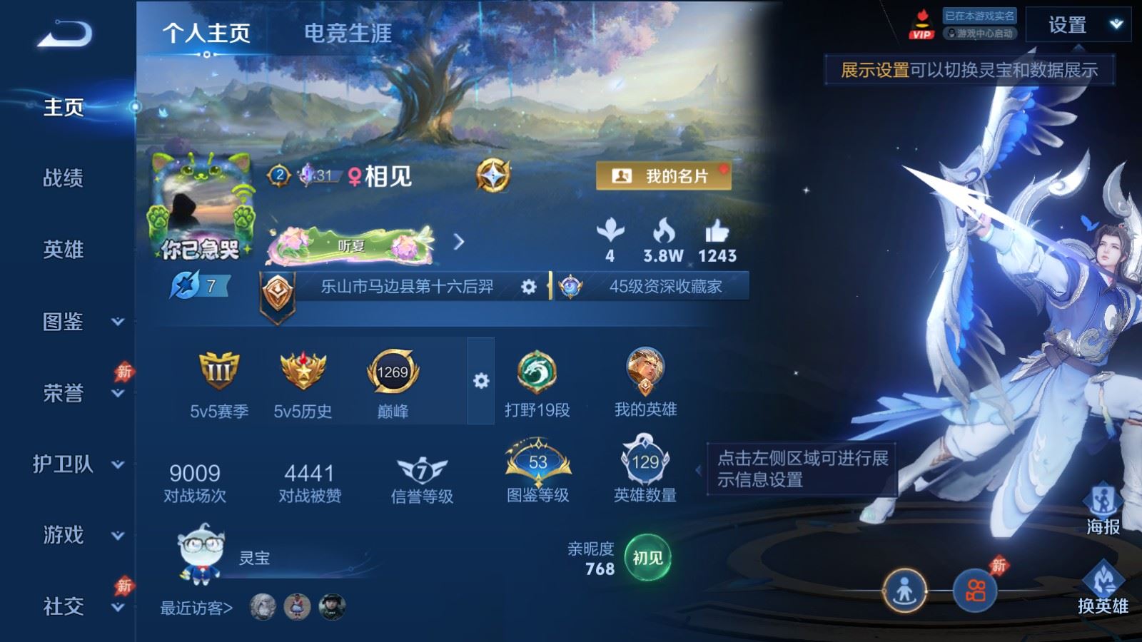 WZLX4490333王者荣耀账号详情图1