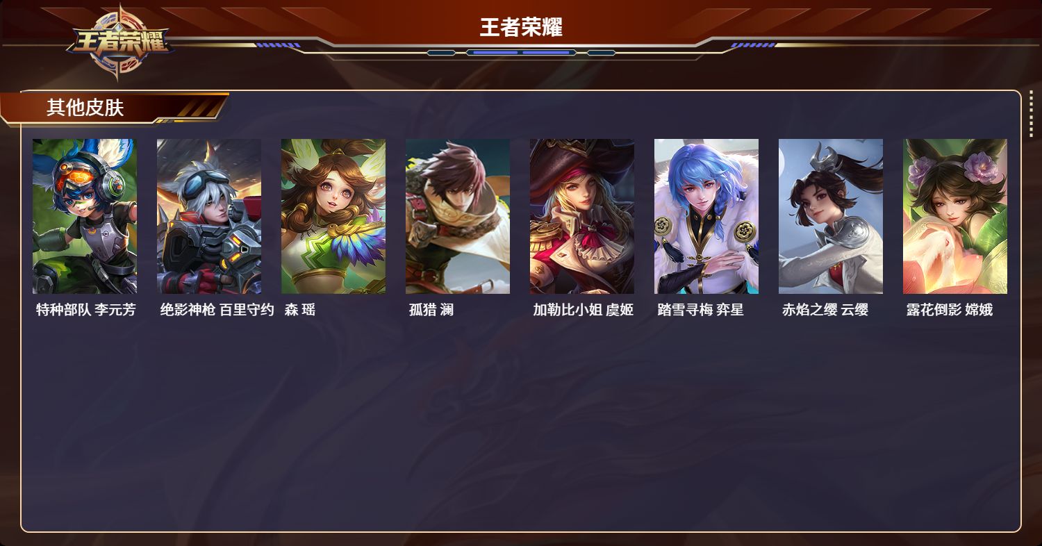 WZMMN4568355王者荣耀账号详情图6 WZMMN4568355王者荣耀账号详情图6