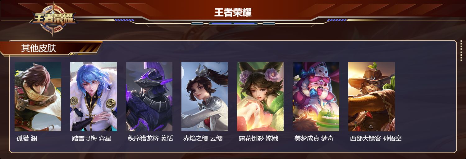WZMK4551282王者荣耀账号详情图4